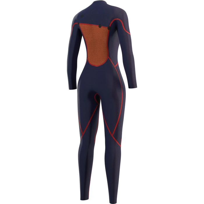 2023 Mystic Womens The One 4/3mm Zipfree Wetsuit 35000.230122 - Black